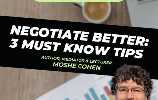 Roofer Growth Hacks - Negotiate Better - 3 Must Know Tips with Moshe Cohen"
