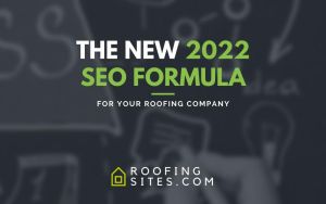 Cover image for Roofing Sites 2022 SEO formula guide for roofing companies.